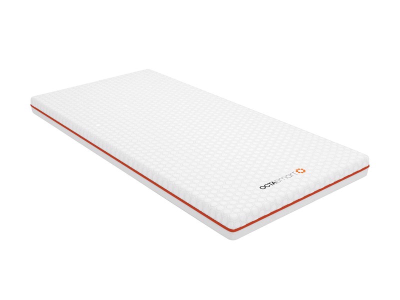 Dormeo Octasmart Deluxe topper, full view on a white background