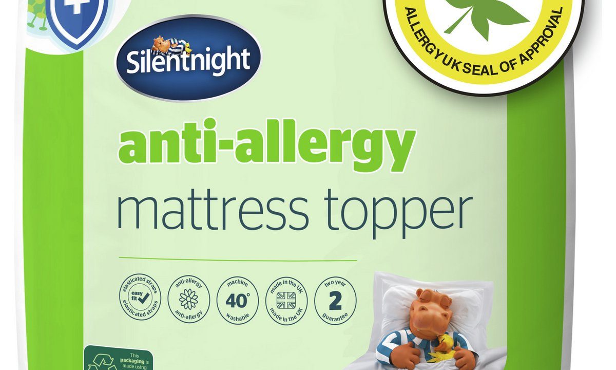 Silentnight Anti-Allergy 2.5cm Mattress Topper