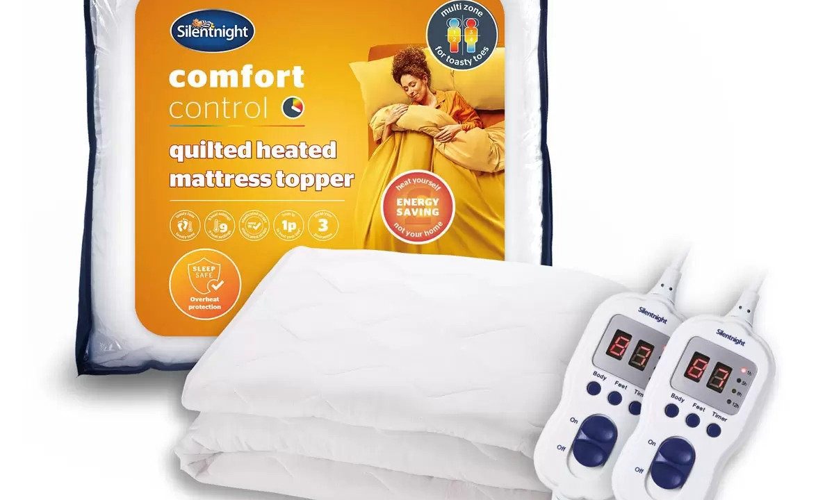 Silentnight Comfort Control Multi-Zone Heated Mattress Topper
