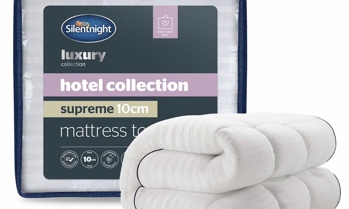 Silentnight Hotel Collection 10cm Mattress Topper