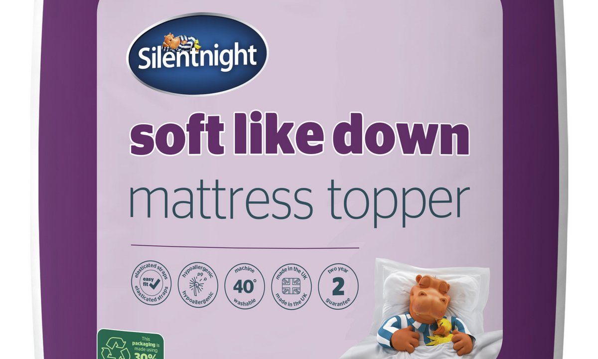 Silentnight Soft Like Down 2.5cm Mattress Topper