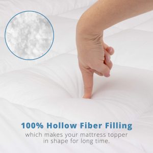 Acrali Home Quilted Mattress Topper Extra Deep 10cm