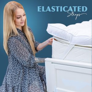 Acrali Home Quilted Mattress Topper Extra Deep 10cm
