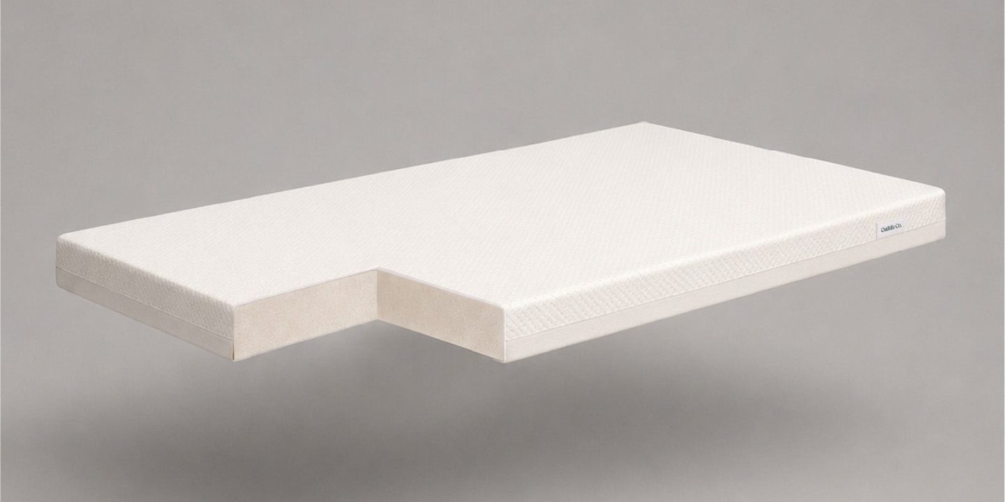 CuddleCo Lullaby Bamboo Foam Cot Mattress