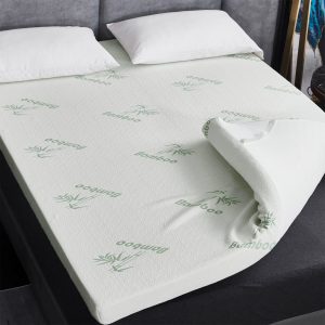 Ezysleep 2 Inch Soft Bamboo Bounce Back Foam Mattress Topper