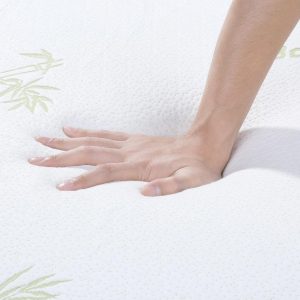 Ezysleep 2 Inch Soft Bamboo Bounce Back Foam Mattress Topper