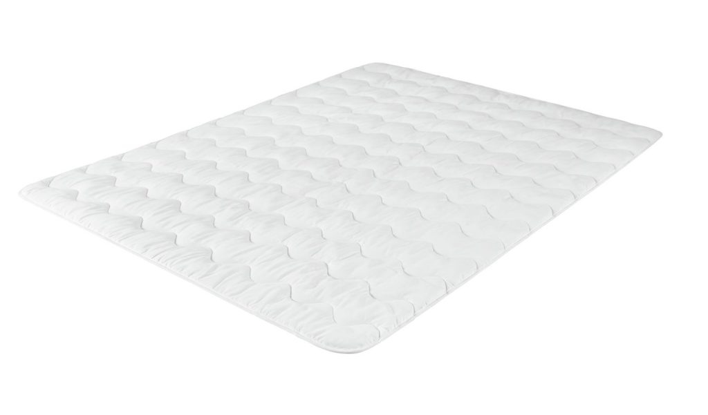 Habitat Supersoft 2cm Mattress Topper laid flat, quilted top