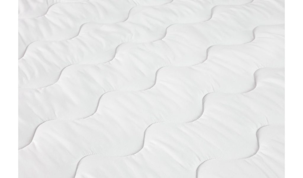 Habitat Supersoft 2cm Mattress Topper wave quilting close-up
