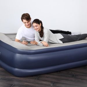 Hi-Gear High Rise Flock King Size Airbed