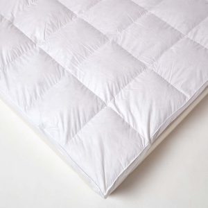 Homescapes Goose Feather Bed Mattress Topper