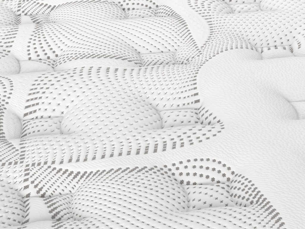 Close-up of the quilted cover on the iGel NanoTech 2050i
