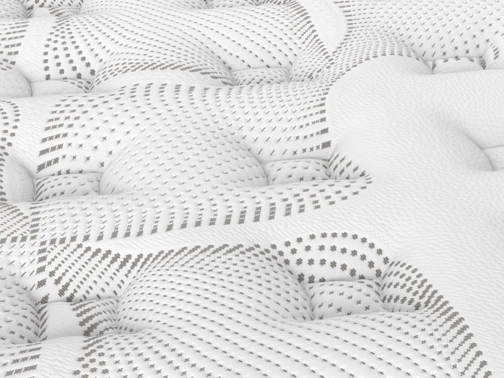 Close-up of the quilted cover on the iGel NanoTech 3000i