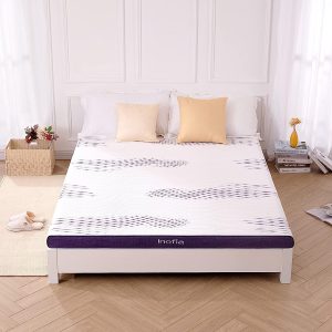 Inofia Cooler Gel Memory Foam Mattress Topper