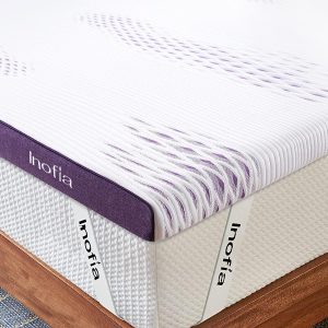 Inofia Cooler Gel Memory Foam Mattress Topper