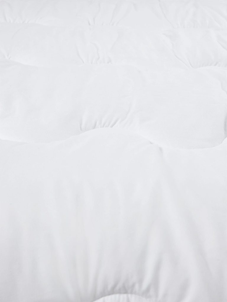 Close-up of the John Lewis EasyCare topper quilting