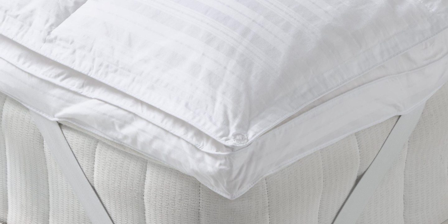John Lewis Muscovy Duck Down Dual Layer Mattress Topper