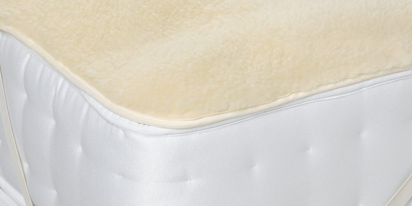 John Lewis Natural Collection British Wool Fleece Mattress Topper