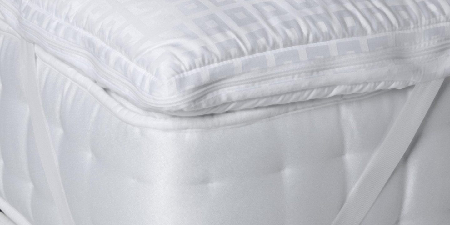 John Lewis Synthetic Soft Touch Washable Dual Layer Mattress Topper
