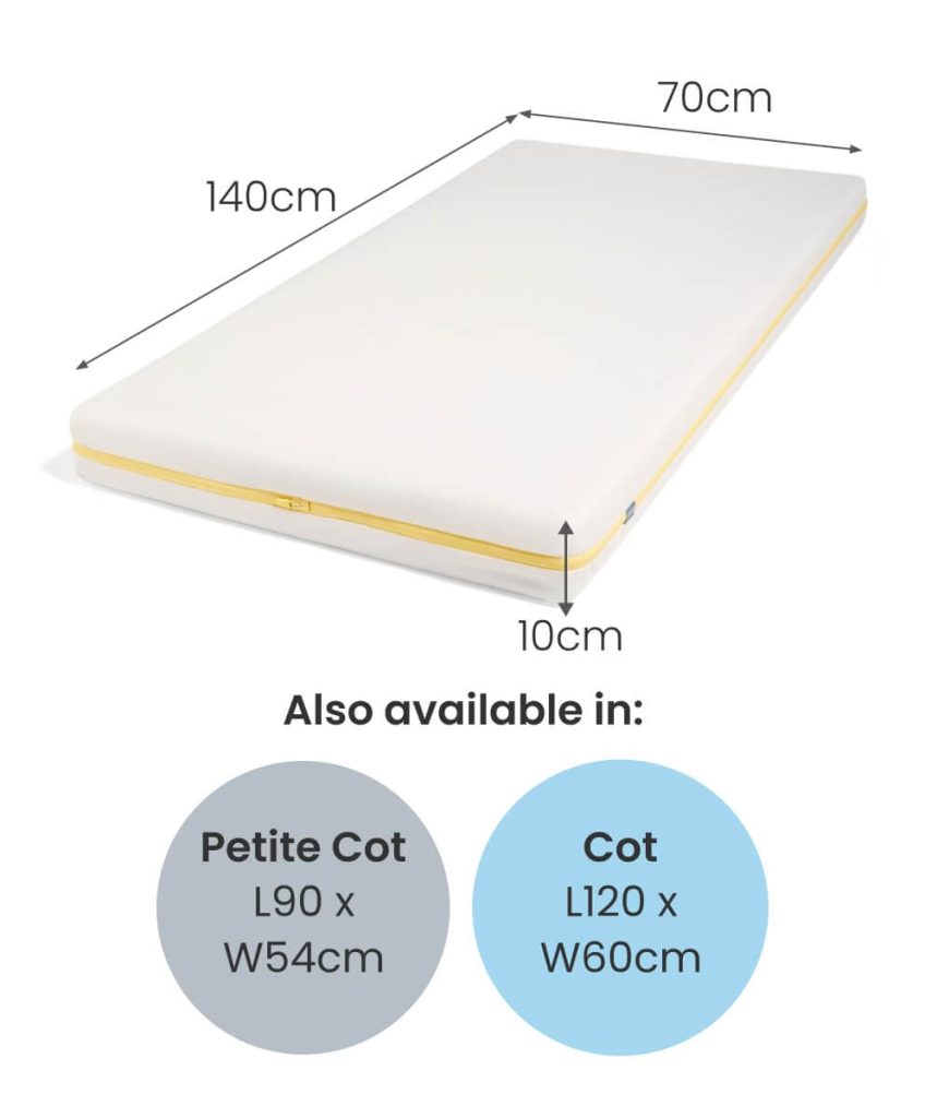 Mamas & Papas Signature Airflow Pocket Spring Cotbed Mattress