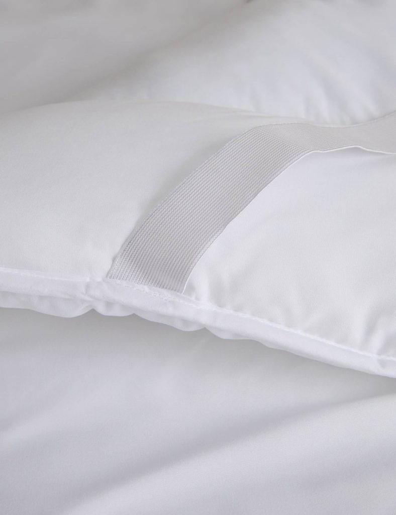 Elastic strap on the M&S Smart Wash and Dry Anti Allergy Mattress Topper