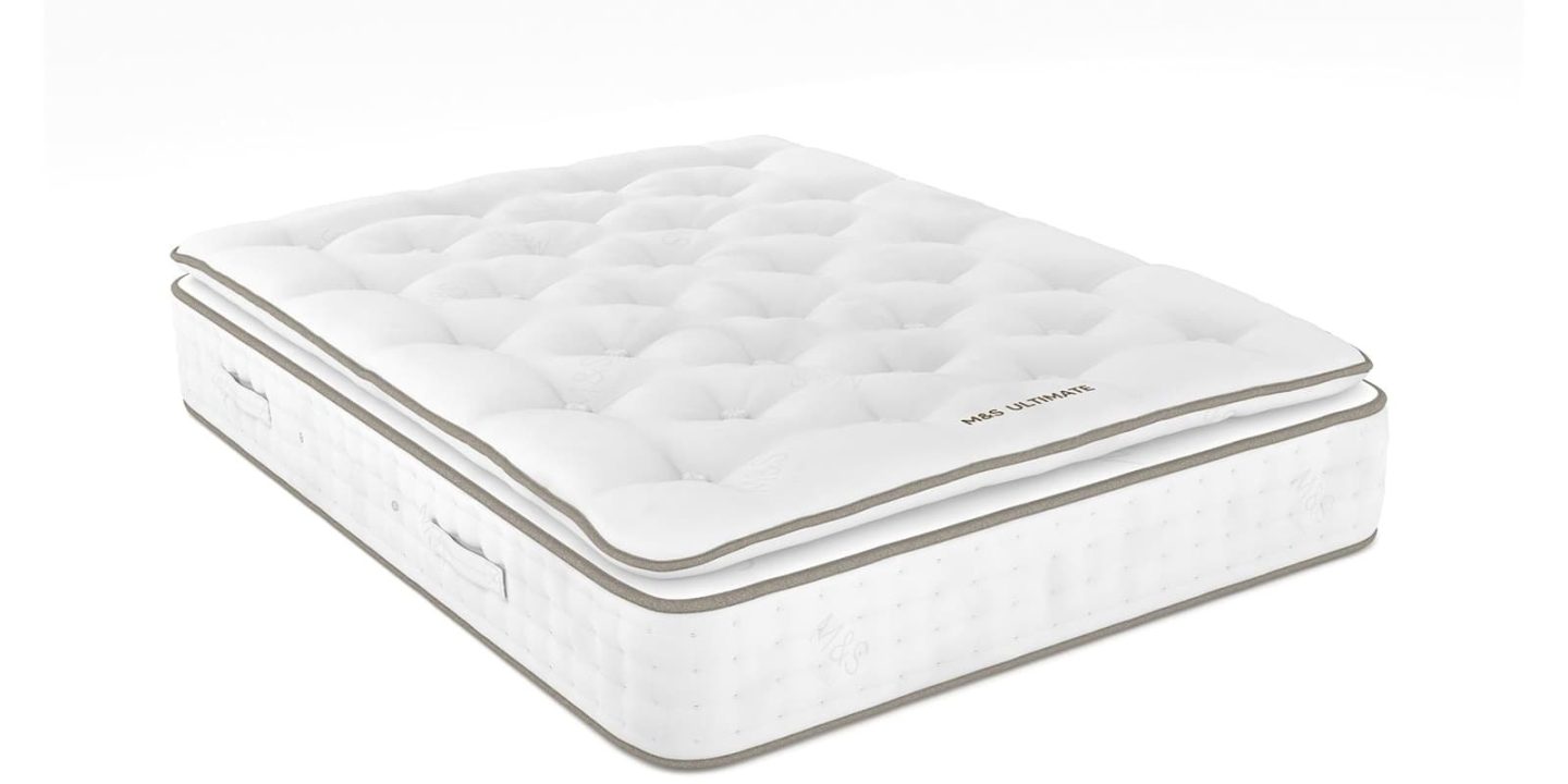 M&S Ultimate 5000 British Wool Pocket Spring Pillowtop Mattress