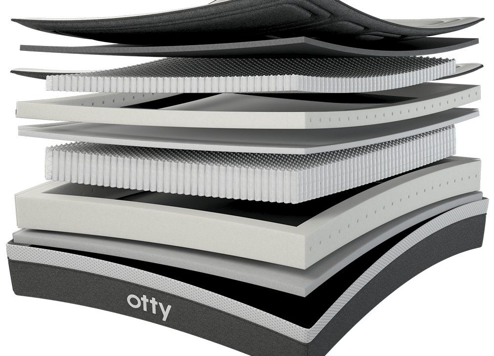 OTTY Pure Pro Hybrid Bamboo & Charcoal Mattress