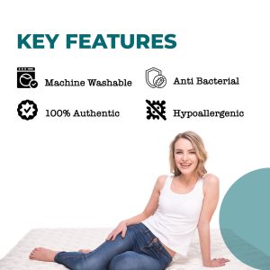 Raymat 100% Natural Bamboo Mattress Topper