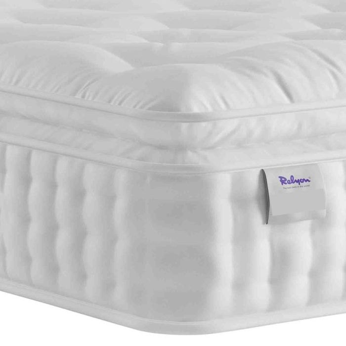 Relyon Luxury Silk 2850 corner with pillowtop and Relyon label