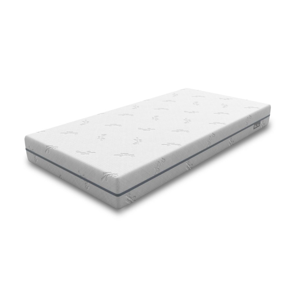 Silver Cross TrueFit Reversible Pocket Spring Cot Bed Mattress on a white background