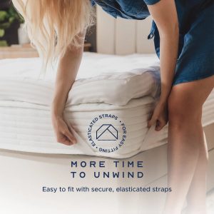 Snuggledown Luxurious Extra Deep 10cm Mattress Topper