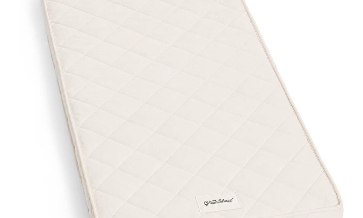 The Little Green Sheep Twist Natural Cot Bed Mattress