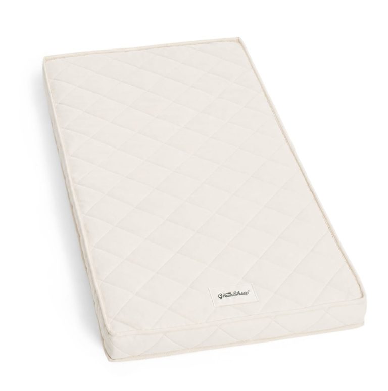 The Little Green Sheep Twist Natural Cot Bed Mattress