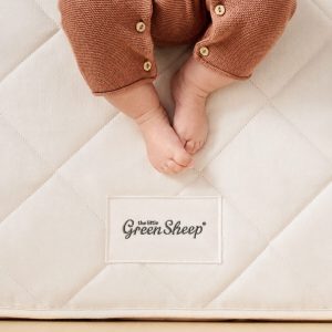 The Little Green Sheep Twist Natural Cot Bed Mattress