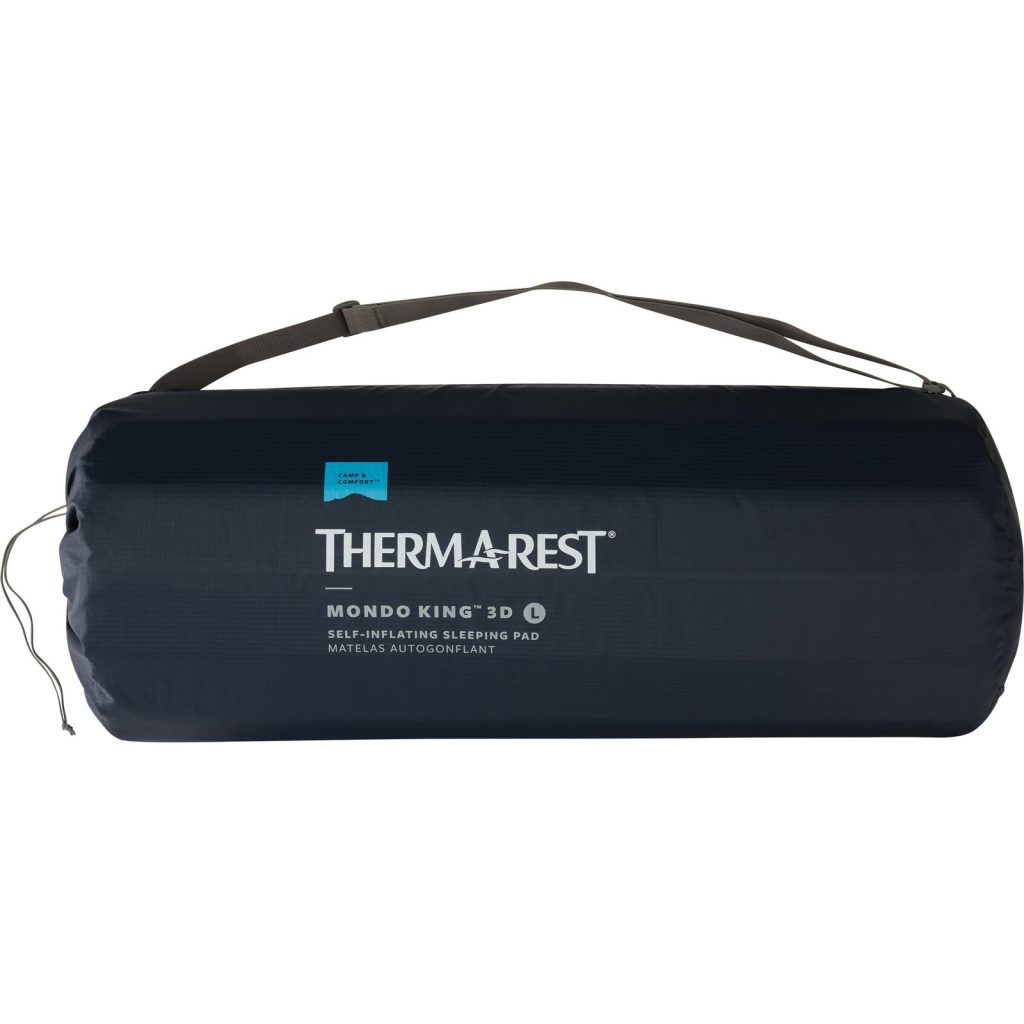 Therm-a-Rest MondoKing 3D stuff sack with product label