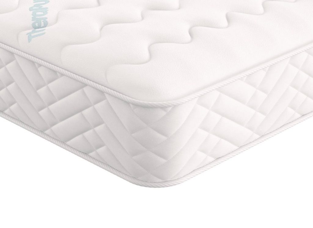 Corner of the TheraPur Polar 1000 with quilted border