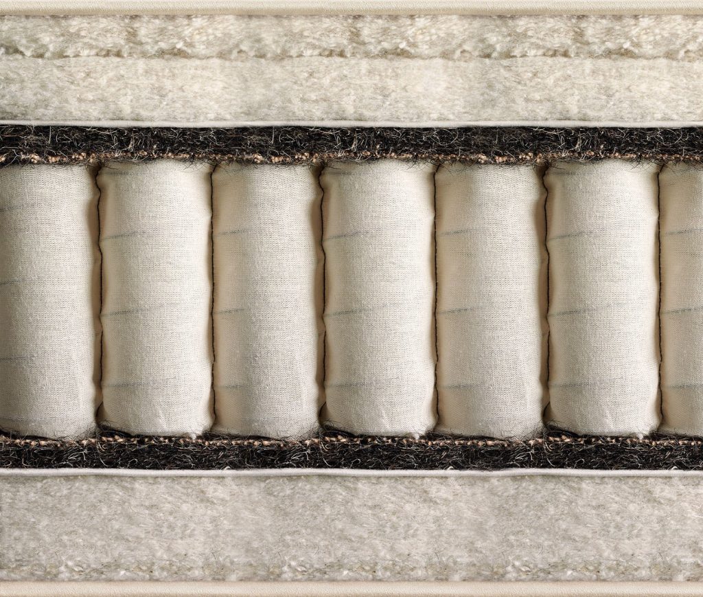 Vispring Baronet Superb cross-section with pocket springs, horsehair and wool