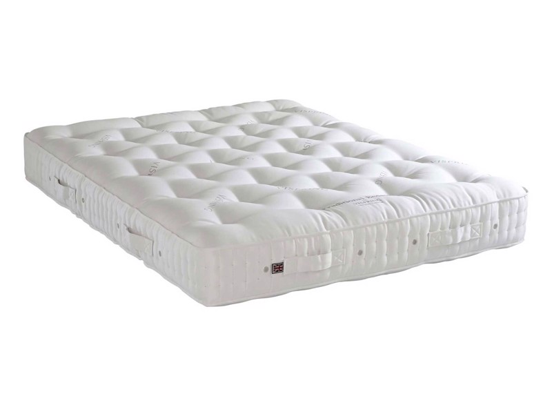 Vispring Bedstead Traditional mattress on a white background