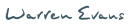 Warren Evans logo