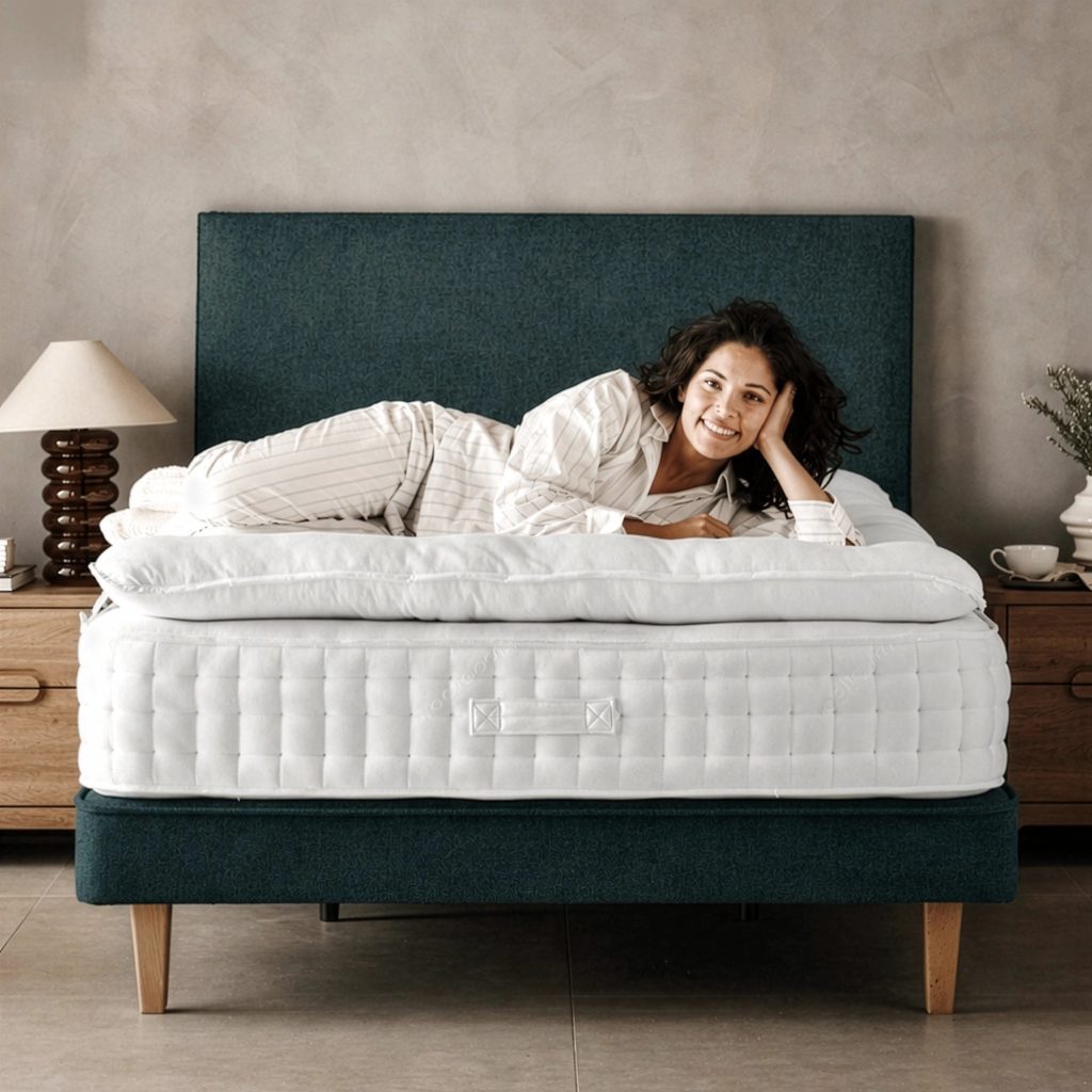 Woolroom Ryeland Thick Wool Mattress Topper