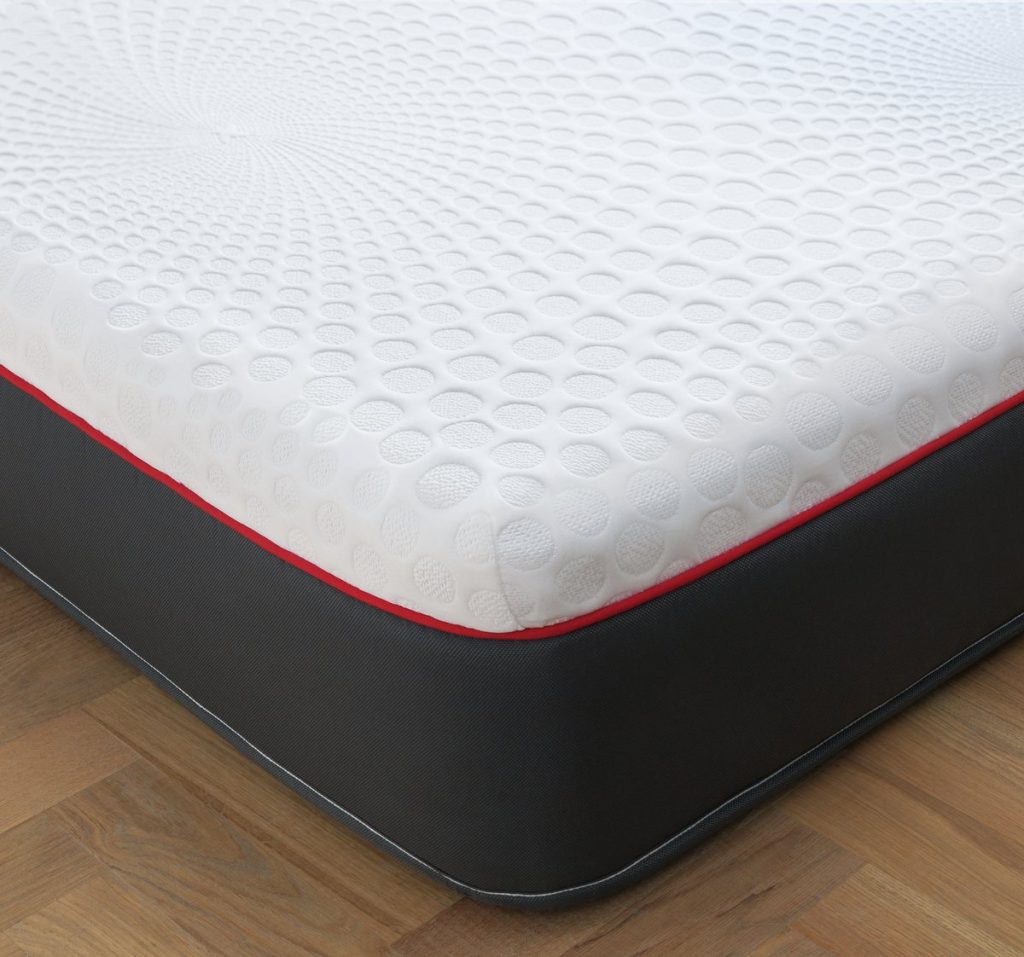 Argos Home Hybrid 2400 Pocket mattress, corner with knitted top and grey border