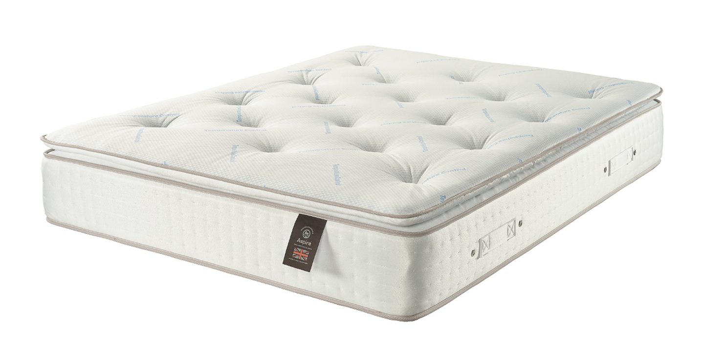 Aspire 5000 Pocket Climate Cool Wool Pillowtop