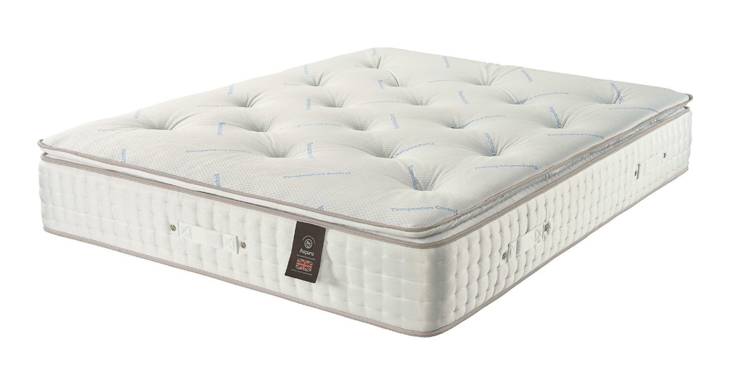Aspire 7000 Pocket Climate Cool Wool Pillowtop