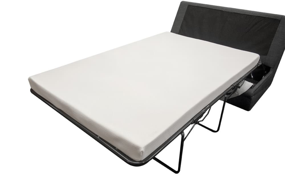 Bodyshape Memory Foam Sofa Bed Mattress on an open sofa bed