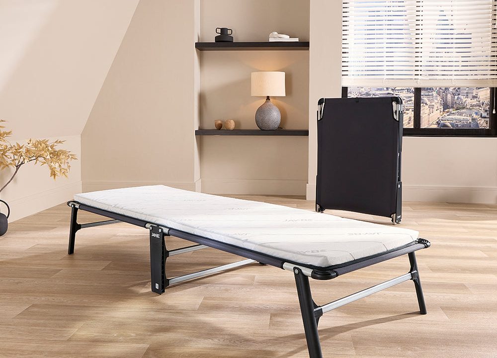 Jay-Be CE70 Compact Folding Bed with Comfort Mattress