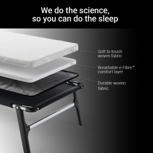 Jay-Be CE70 Compact Folding Bed with Comfort Mattress