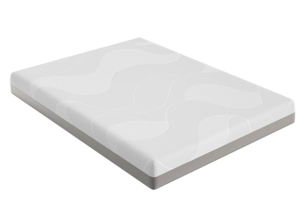 Dreams Comfort 5 Zone Memory Foam Rolled Mattress, product shot on a white background