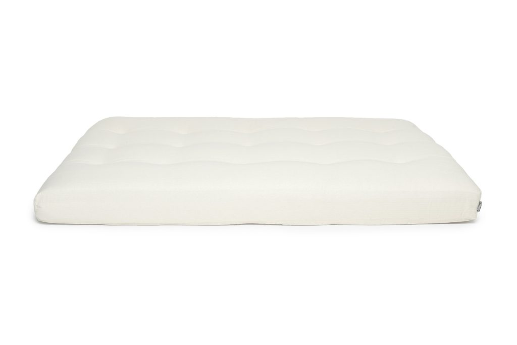 Futon Company Supreme Bifold futon mattress on its own without a frame