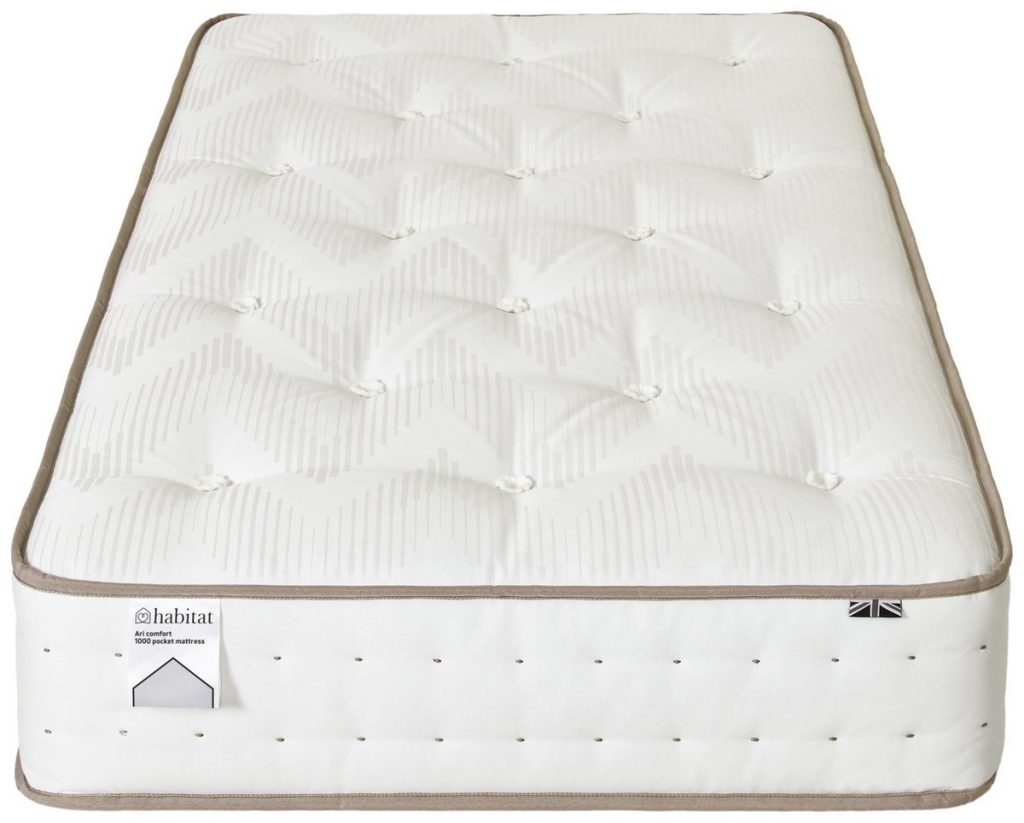 Habitat Ari Natural 1000 Pocket Comfort Mattress