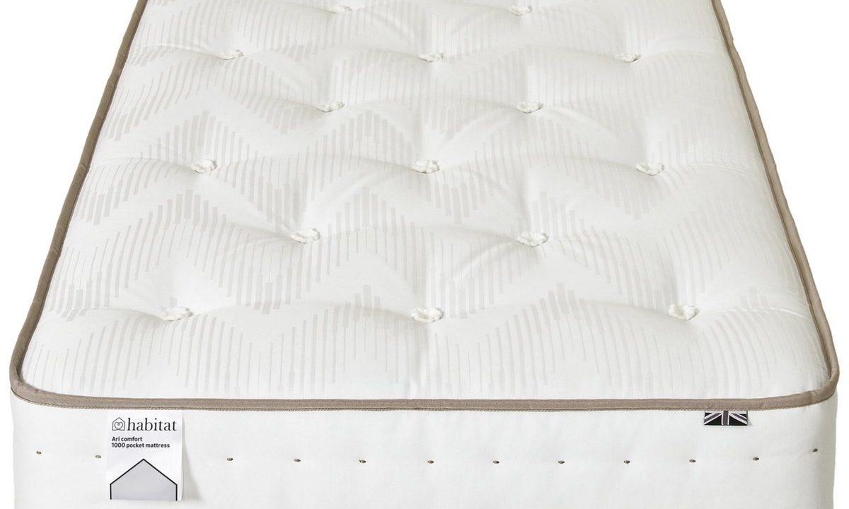 Habitat Ari Natural 1000 Pocket Comfort Mattress