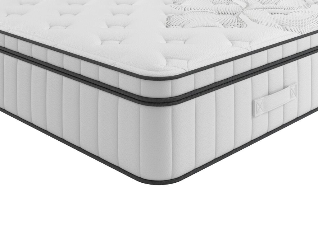 iGel NanoTech 3500i Plushtop, corner view of the plush top and side panel
